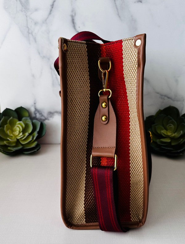 Small Stripe Tote