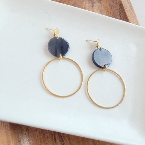 Sadie Earrings - Black