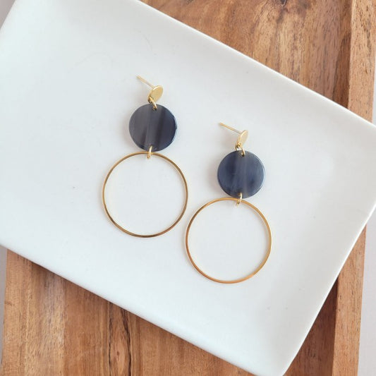 Sadie Earrings - Black