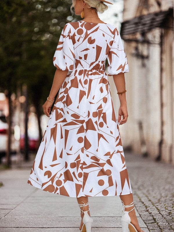 Women Printed Long Dress