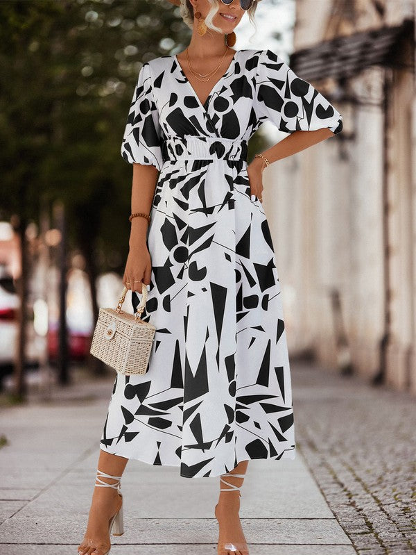 Women Printed Long Dress