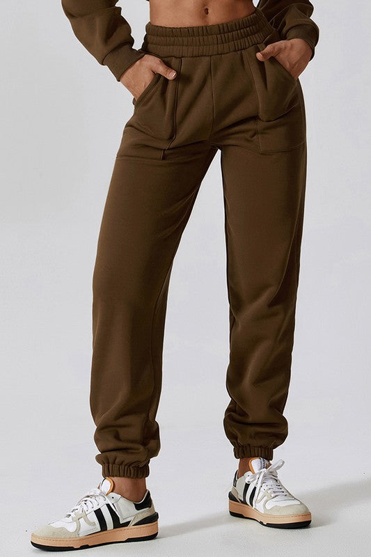 Loose sports casual ankle-banded sweatpants