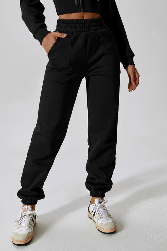 Loose sports casual ankle-banded sweatpants