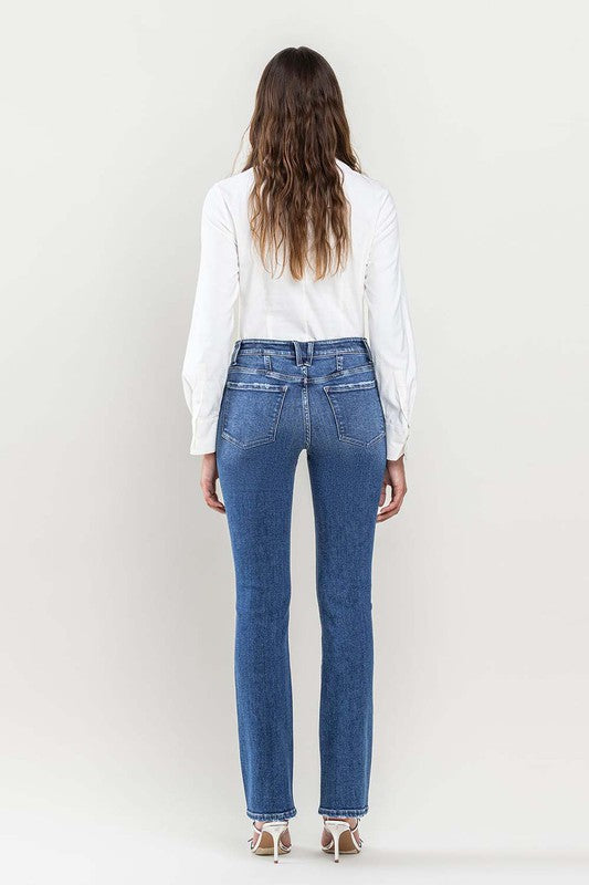 Low Rise Slim Bootcut Jeans