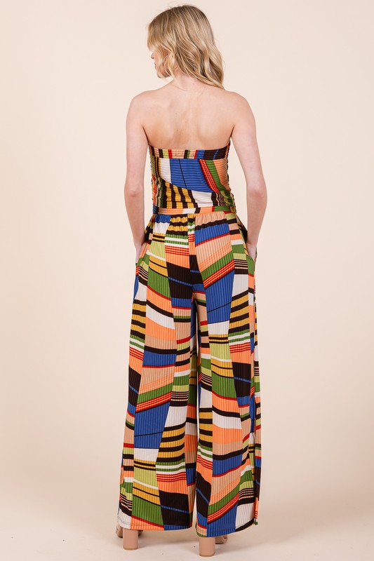 Wide Leg Jumpsuit with Pockets