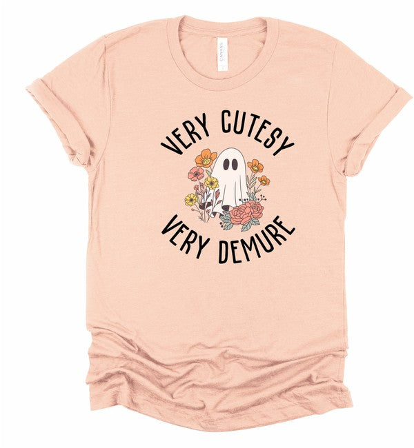 Very Cutesy Very Demure Graphic Tee