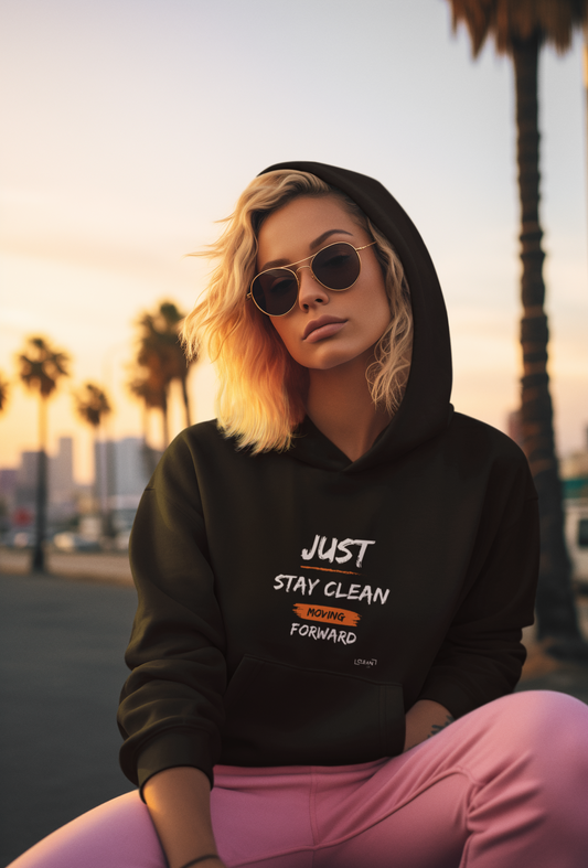 "Stay Clean" Hooded Sweatshirt